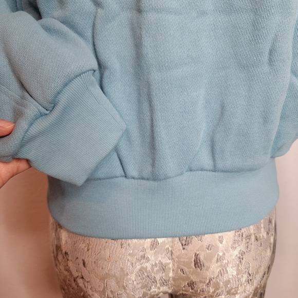 Victoria's Secret Cotton Fleece Bomber Jacket. - Picture 11 of 14